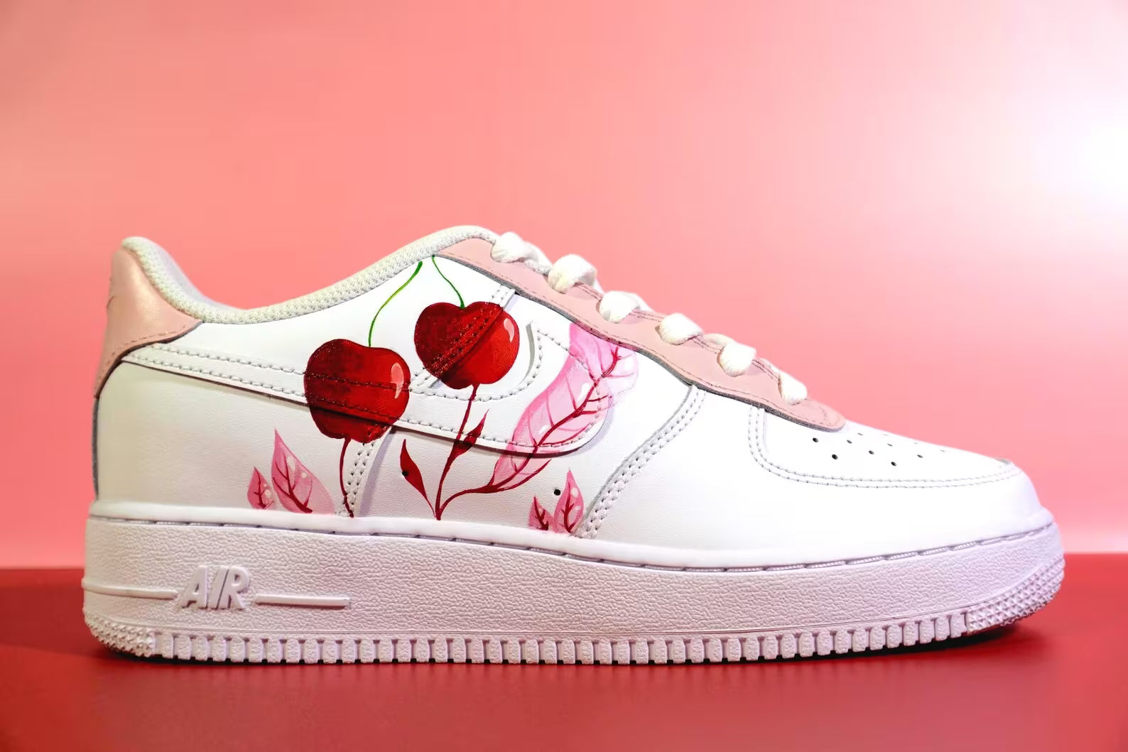 Final Sale-Cherry Custom AF1