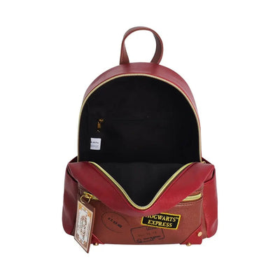 Harry Potter Platform 3/4 Hogwarts Express - Licensed Leather Mini Backpack - Backpack