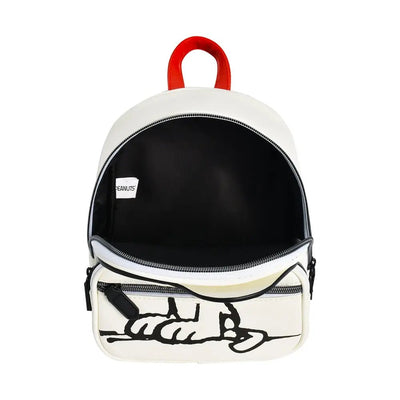 Snoopy Red Collar - Peanuts Licensed Leather Mini Backpack